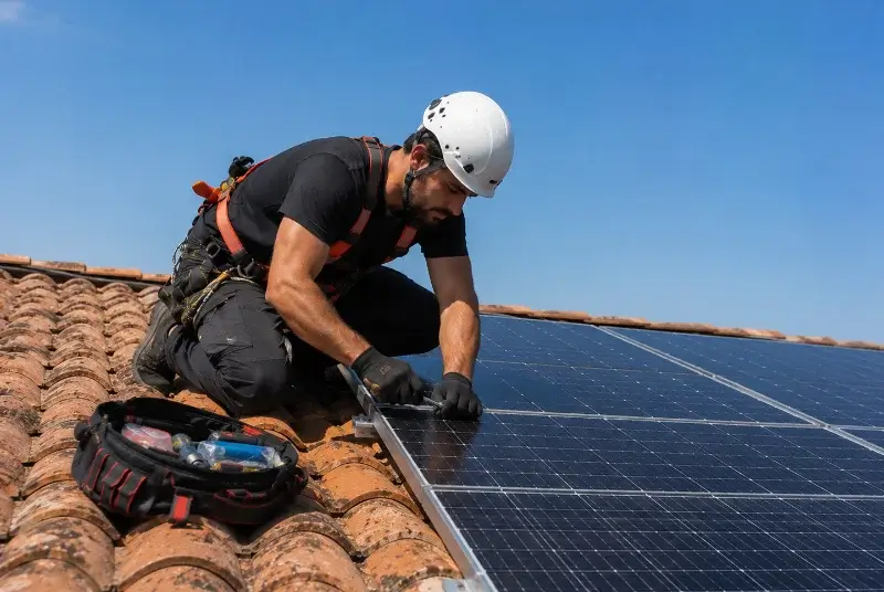 Maintenance et monitoring de panneaux solaires à Petit-Palais-et-Cornemps