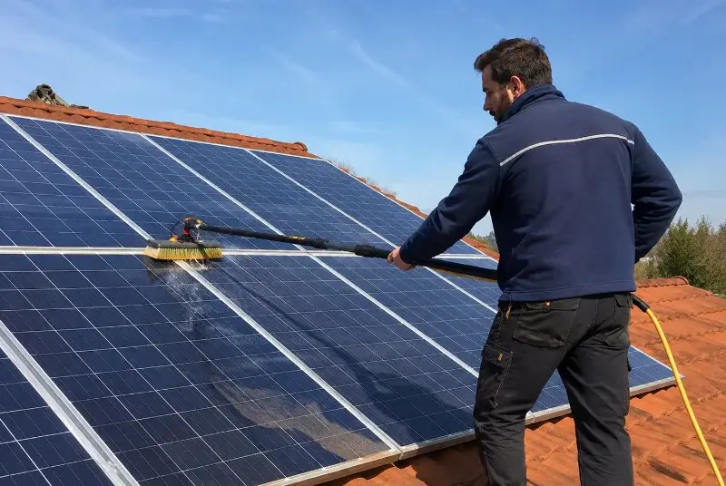 Nettoyage et entretien de panneaux solaires à Petit-Palais-et-Cornemps